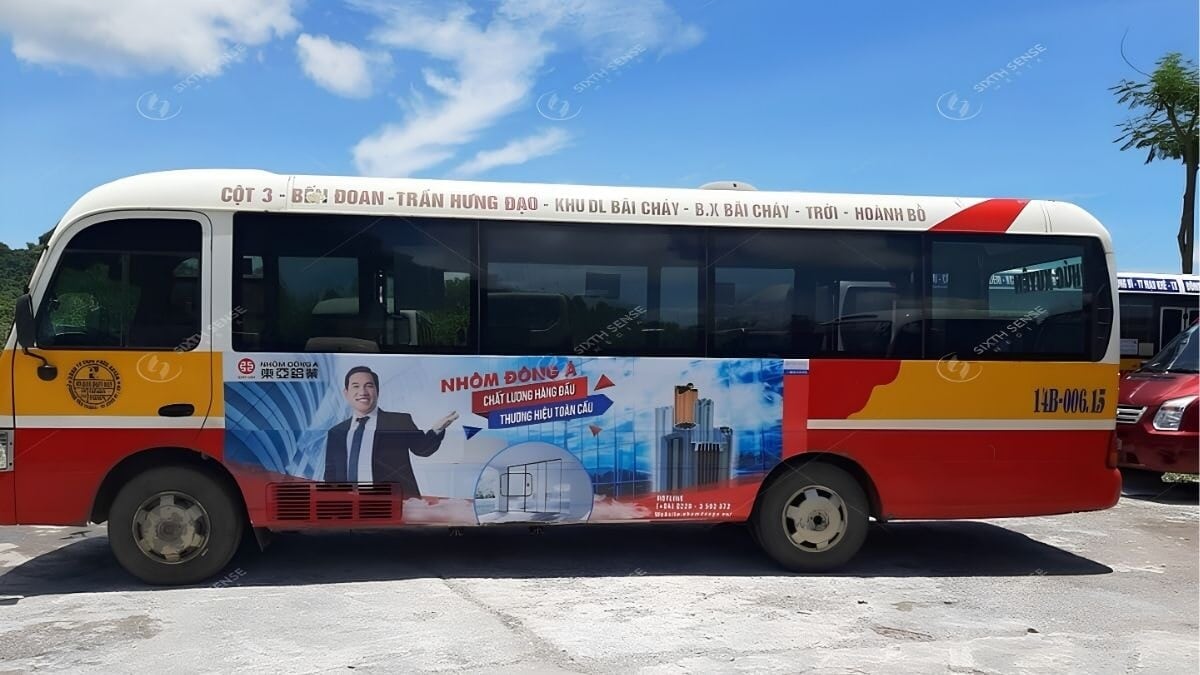 Các Hình Thức Quảng Cáo Xe Bus Quảng Ninh Phổ Biến