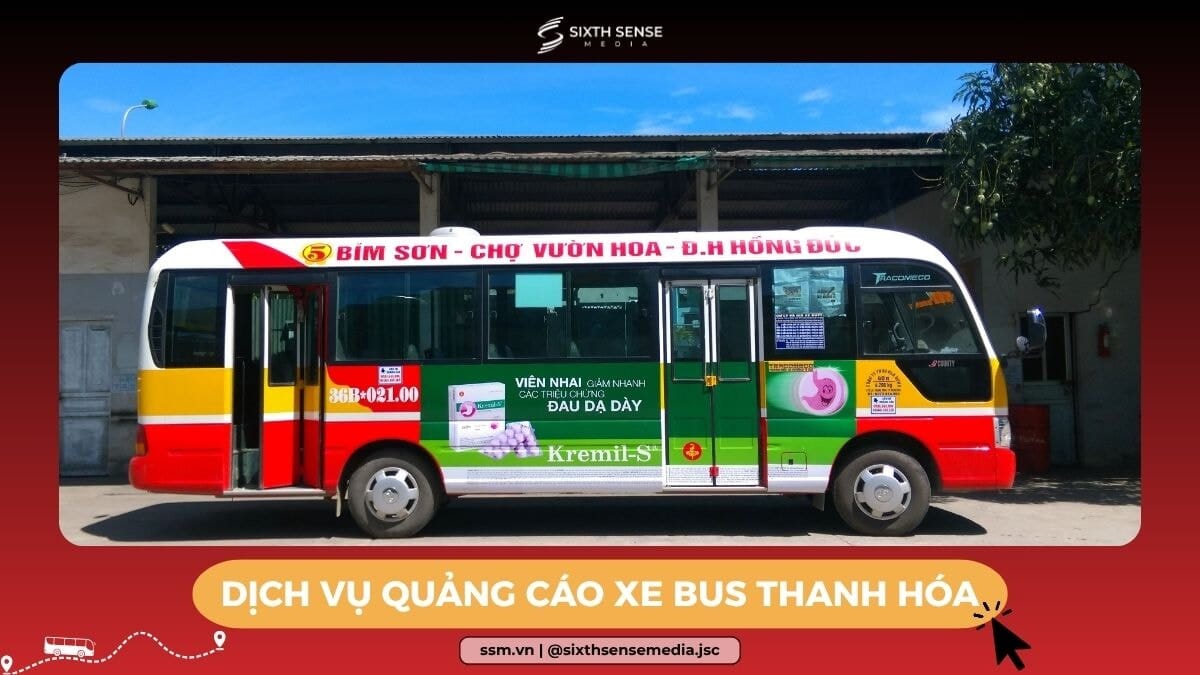 Quảng Cáo Xe Bus Thanh Hóa: Hình Thức, Báo Giá 2026