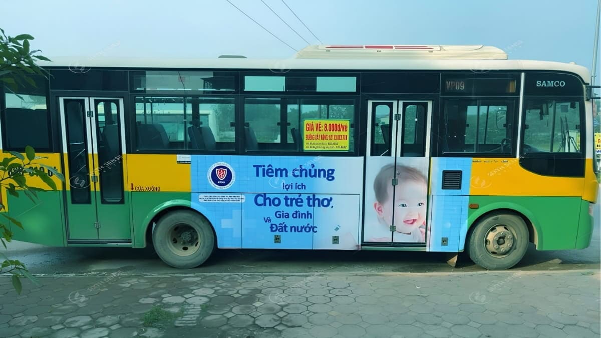 Các Hình Thức Quảng Cáo Xe Bus Vĩnh Phúc