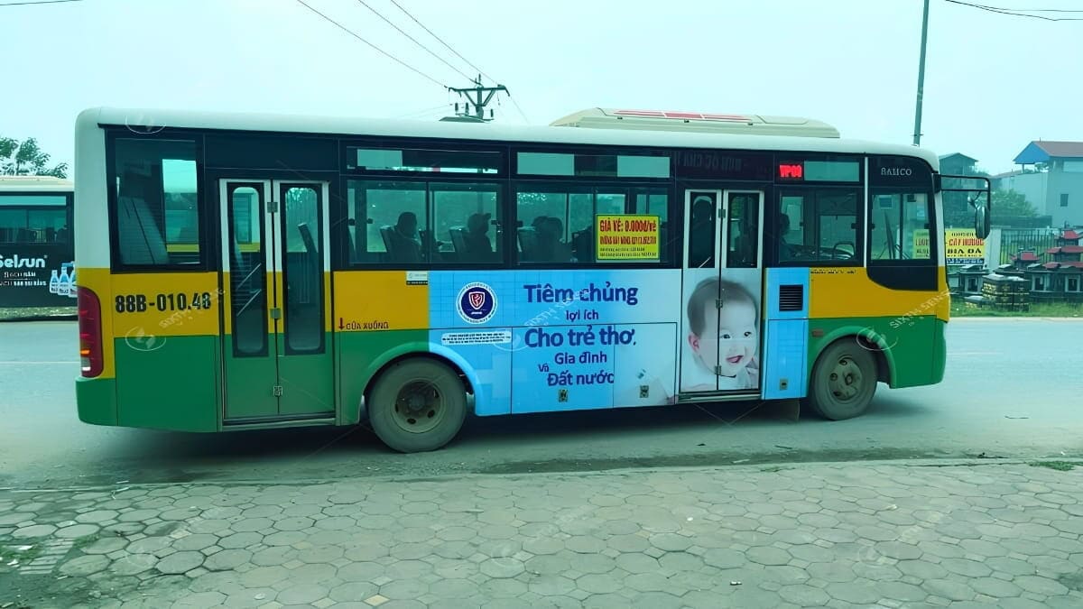 Dự Án Quảng Cáo Xe Bus Vĩnh Phúc Của Sixth Sense Media 3