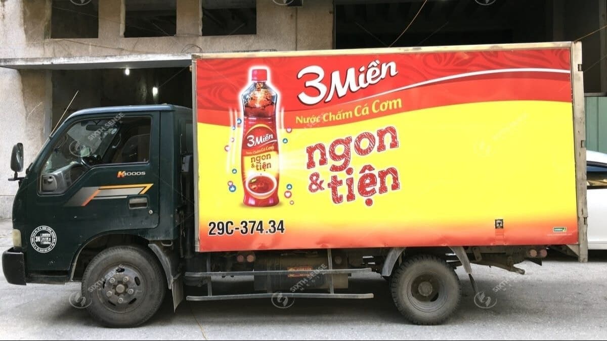 Quy Định Dán Quảng Cáo Trên Xe Tải Mới Nhất 2026