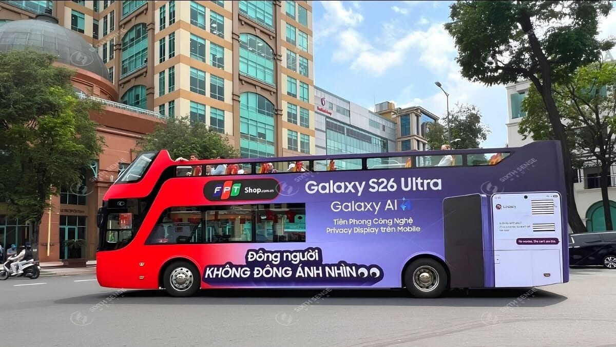 Các Hình Thức Chạy Roadshow Tại Đà Nẵng- Roadshow Xe Bus 2 Tầng