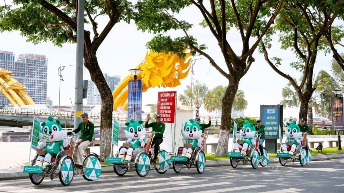 Các Hình Thức Chạy Roadshow Tại Đà Nẵng- Roadshow Xích Lô