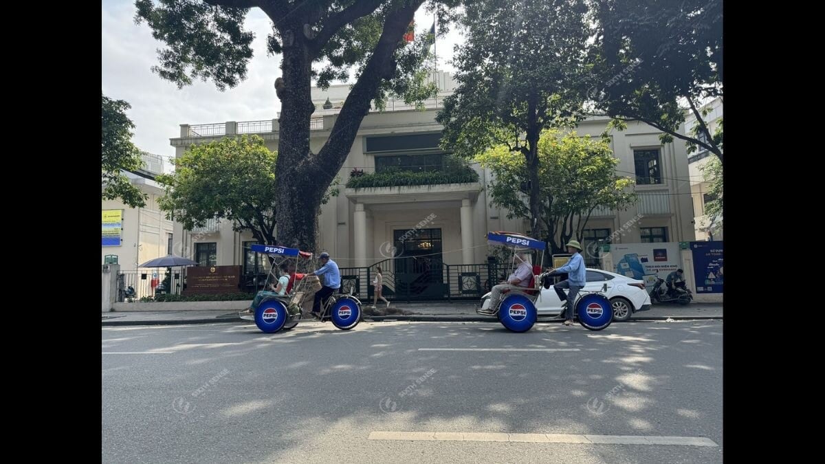 Các Hình Thức Tổ Chức Roadshow Tại Hà Nội- Roadshow Xích Lô