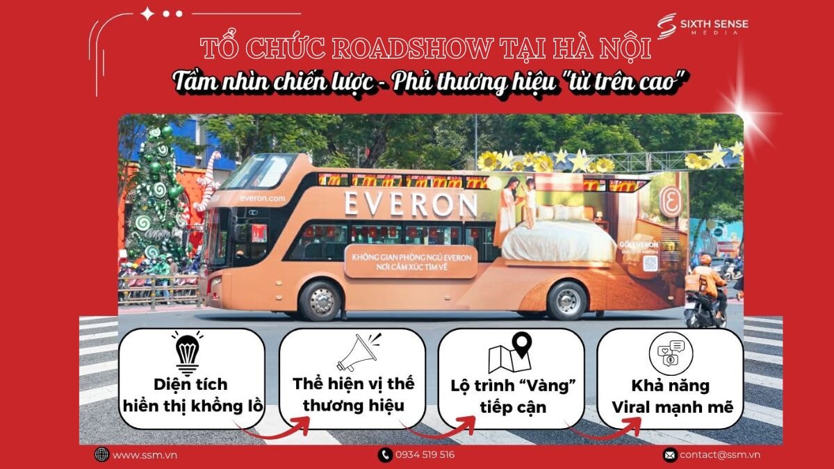 Dịch Vụ Tổ Chức Roadshow Tại Hà Nội Trọn Gói 2026