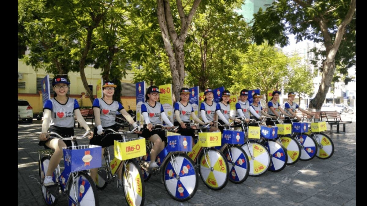 Các Hình Thức Tổ Chức Roadshow Tại Hà Nội- Roadshow Xe Đạp
