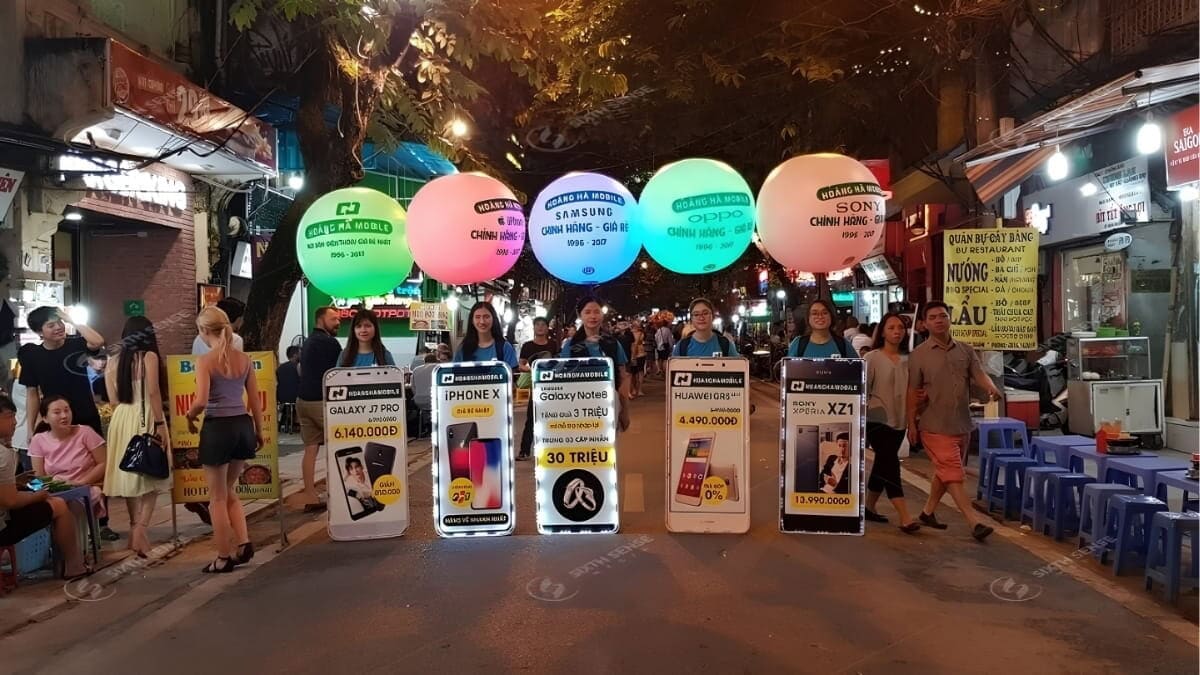 Hình Thức Tổ Chức Chạy Roadshow Tại TP Hồ Chí Minh- Roadshow Đi Bộ 