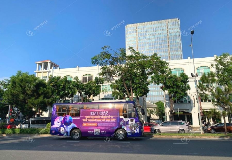 Luxury roadshow ngập sắc tím giới thiệu triển lãm IEAE 2025