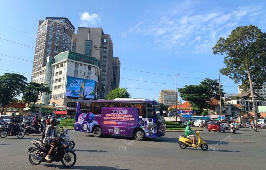 Luxury roadshow ngập sắc tím giới thiệu triển lãm IEAE 2025