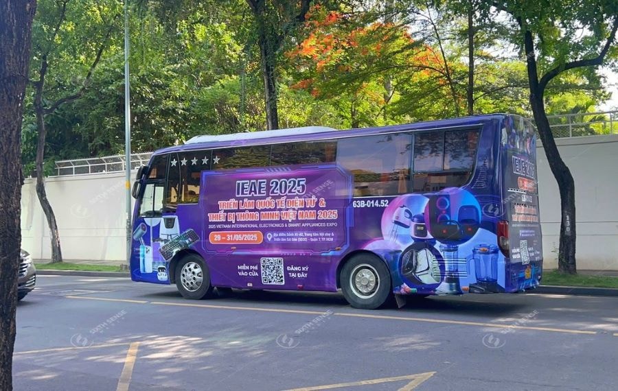 Luxury roadshow ngập sắc tím giới thiệu triển lãm IEAE 2025