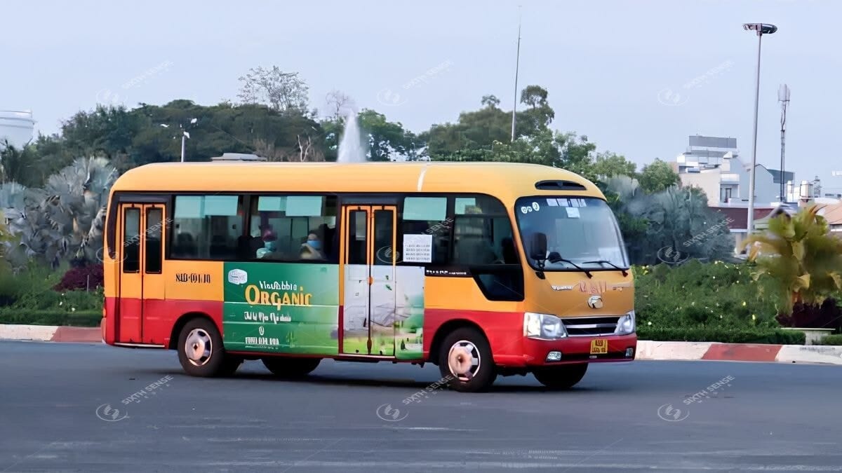 Các Tuyến Xe Bus Tại Gia Lai Có Thể Quảng Cáo 