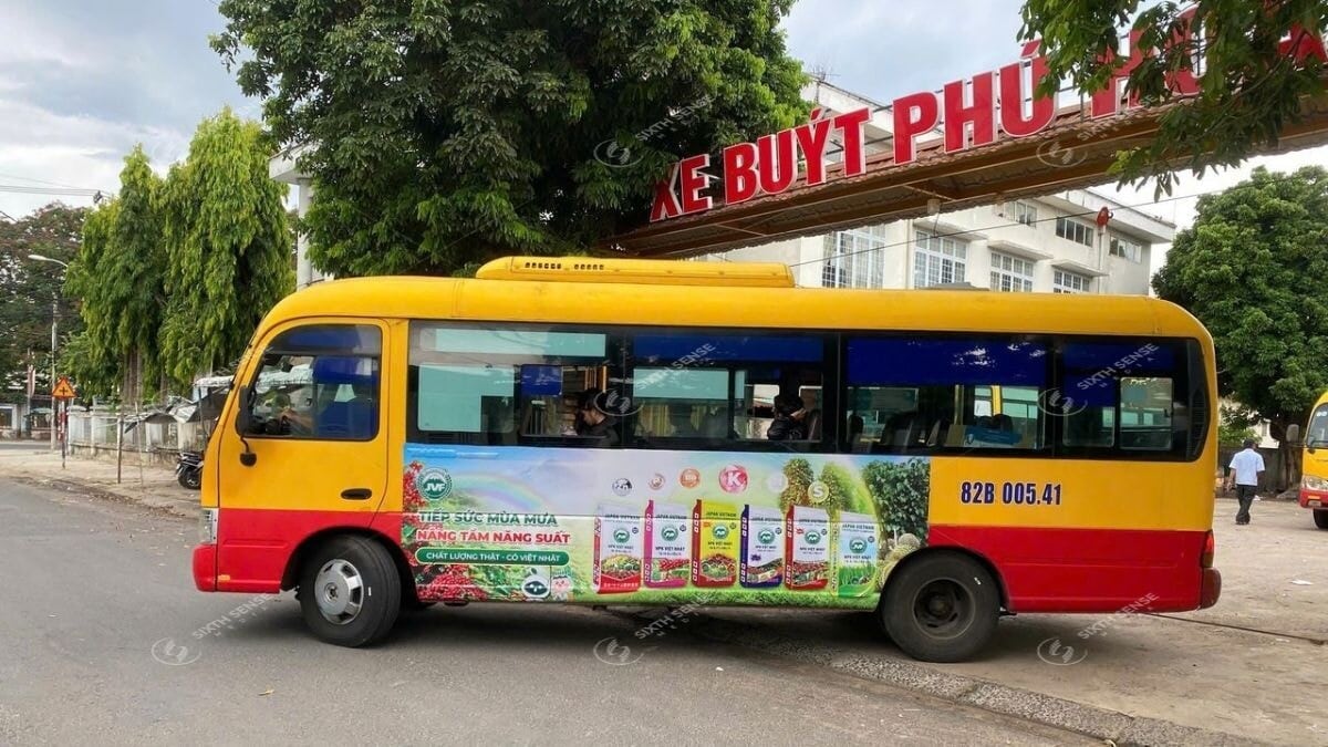 Các Hình Thức Quảng Cáo Xe Bus Gia Lai