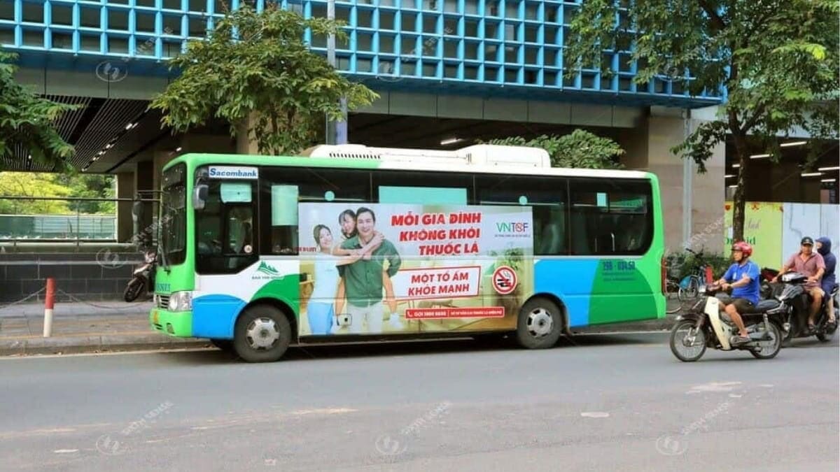 Dự Án Quảng Cáo Trên Xe Bus Hà Nội Năm 2025 Cho Chiến Dịch Phòng Chống Tác Hại Thuốc Lá 1