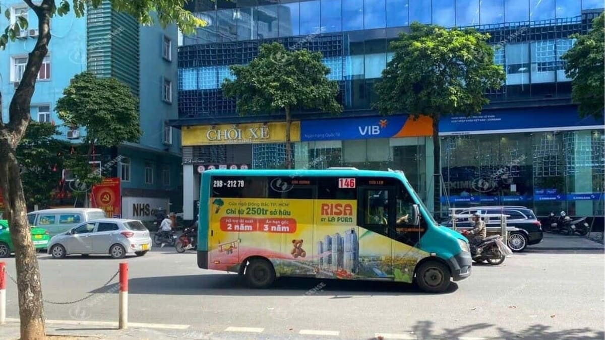 Dự Án Quảng Cáo Xe Buýt Hà Nội Cho Thương Hiệu Risa By La Pura 1