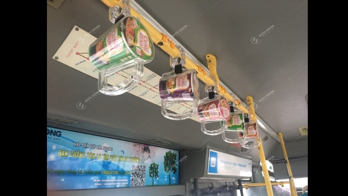 Các Hình Thức Quảng Cáo Xe Bus Hồ Chí Minh- Quảng Cáo Bên Trong Xe Bus