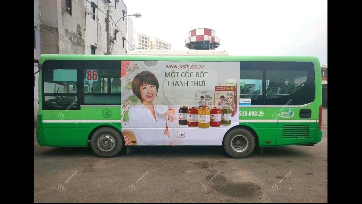 Quảng Cáo Xe Bus Hồ Chí Minh Cho Bột Ngũ Cốc KKOH 2
