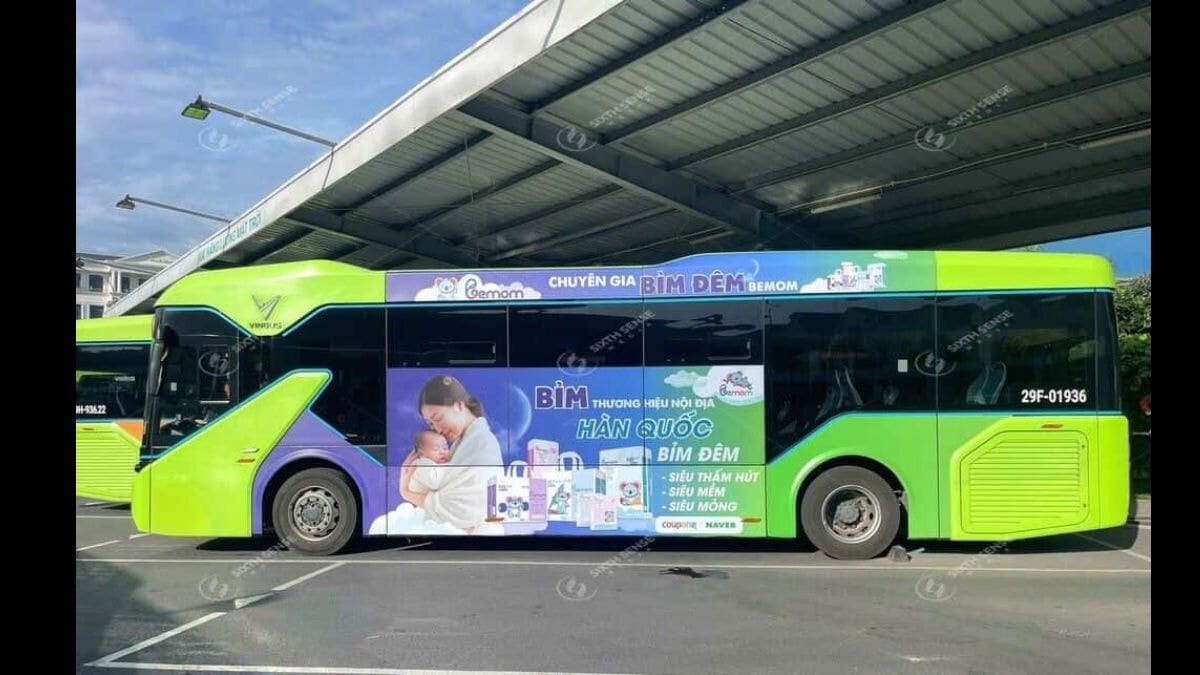 Các Tuyến Xe Bus Tại Hồ Chí Minh Đang Được Quảng Cáo