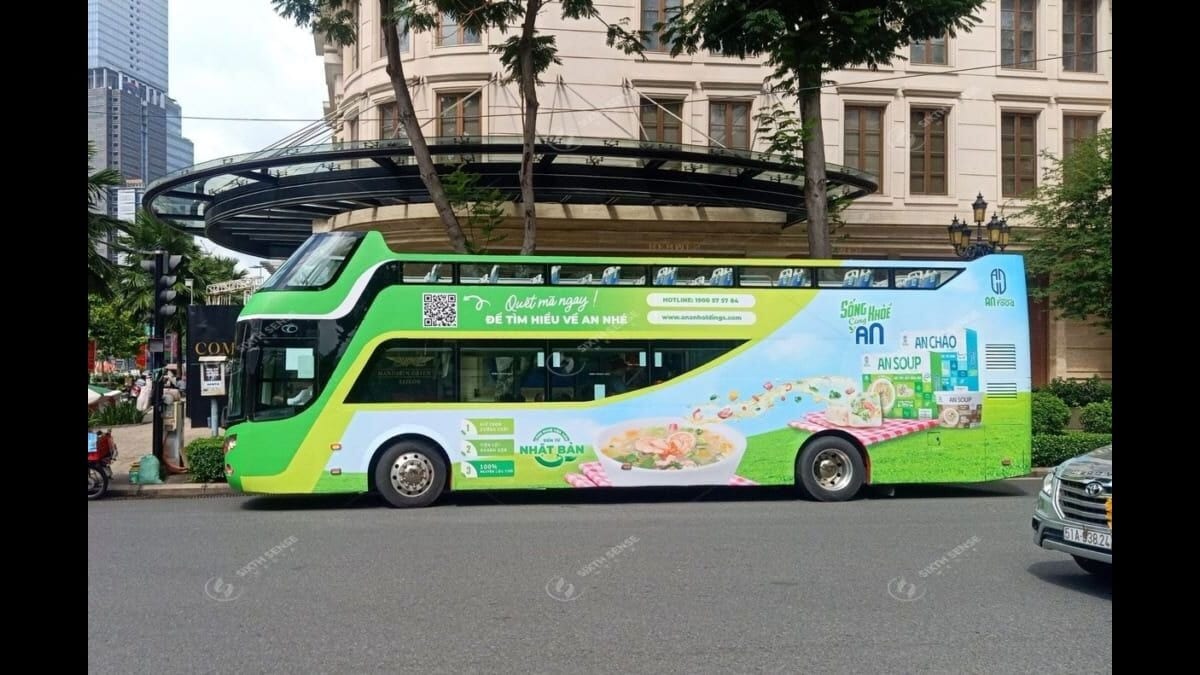 Roadshow Xe Buýt 2 Tầng Kết Hợp Activation Cho An Instant Food 1