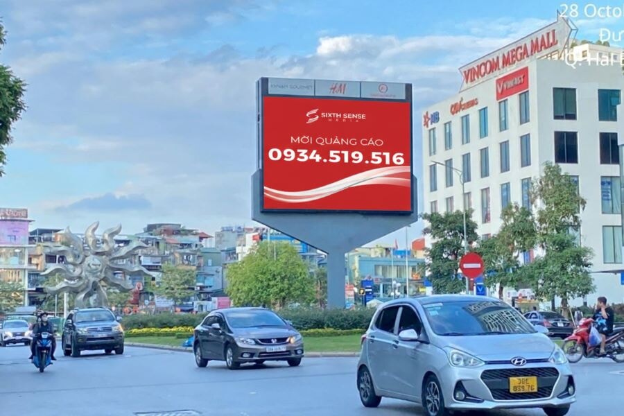 Màn Led tại Ngã tư 458 Minh Khai – Times City, Hà Nội