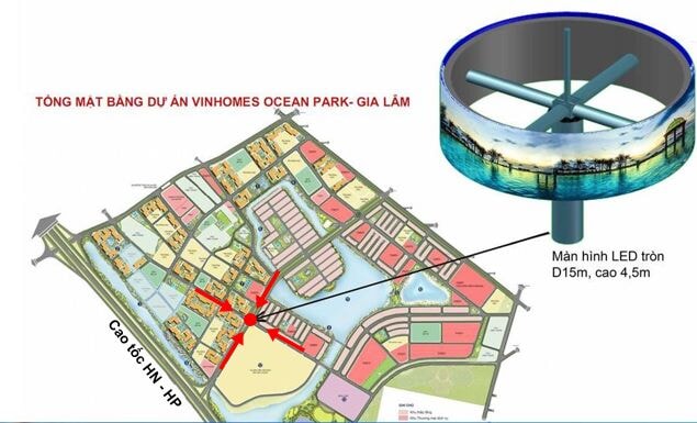 Led Vinhomes Ocean Park 1