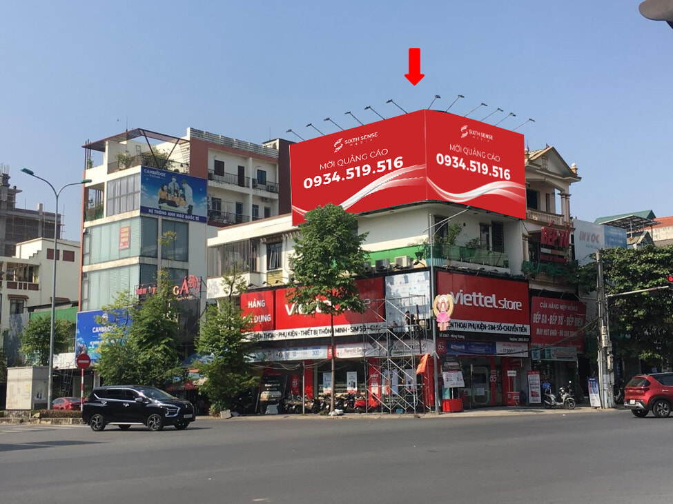 Pano quảng cáo 2087 Đại Lộ Hùng Vương, Việt Trì, Phú Thọ