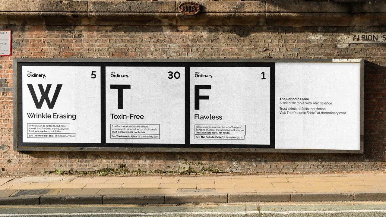 THE ORDINARY: THE PERIODIC FABLE - KHI OOH NÓI THAY SỰ THẬT