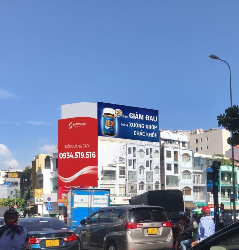 Màn led tại 112 Đinh Tiên Hoàng, Quận 1, TPHCM