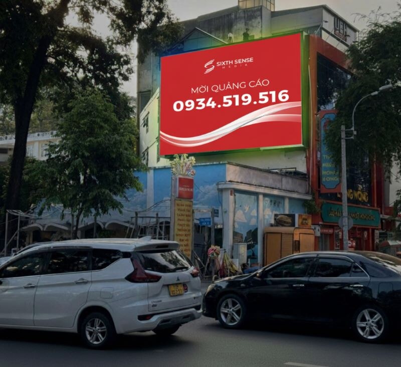 Màn led quảng cáo tại Hồ Con Rùa, Quận 3, TPHCM