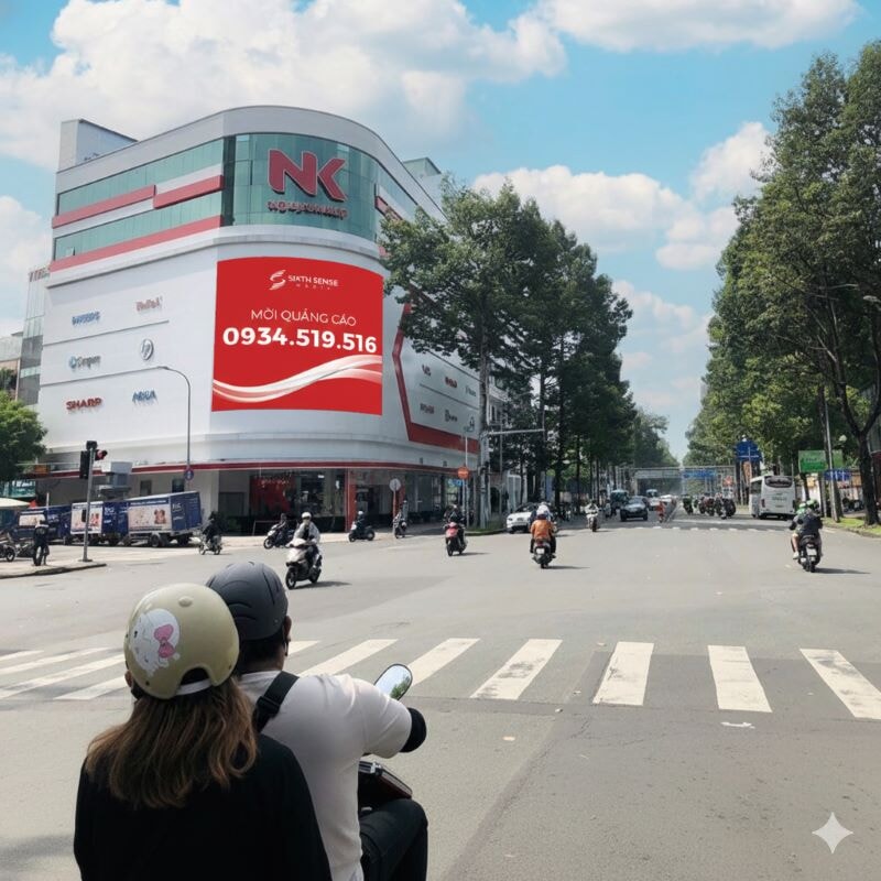 Led Toa Nha Nguyen Kim 3