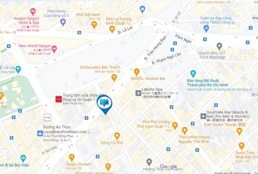 Led Toa Nha Nguyen Kim 4