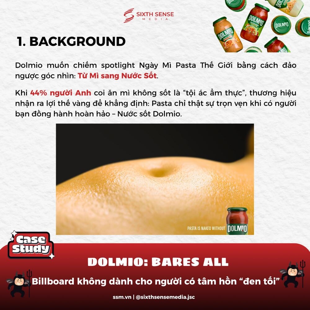 Dolmio Bares All Khi Billboard Quang Cao Tran Trui Thach Thuc Moi Anh Nhin 1