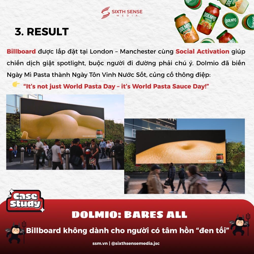 Dolmio Bares All Khi Billboard Quang Cao Tran Trui Thach Thuc Moi Anh Nhin 3