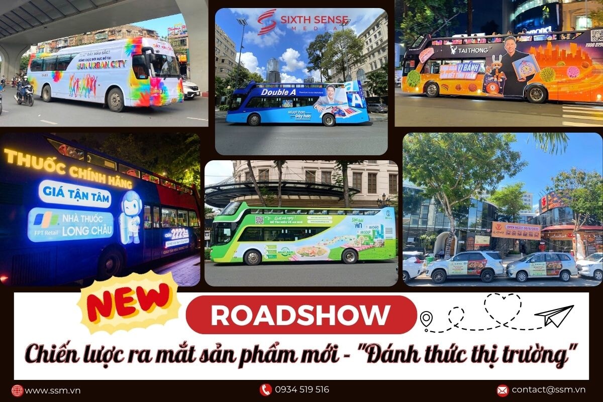 ROADSHOW RA MẮT SẢN PHẨM MỚI: CHIẾN LƯỢC “ĐÁNH THỨC THỊ TRƯỜNG” TỪ A-Z