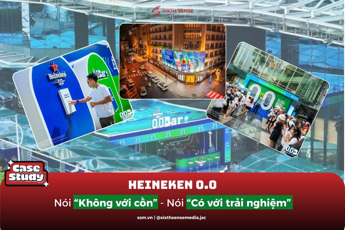 HEINEKEN 0.0: NÓI “KHÔNG VỚI CỒN” – NÓI “CÓ VỚI TRẢI NGHIỆM”