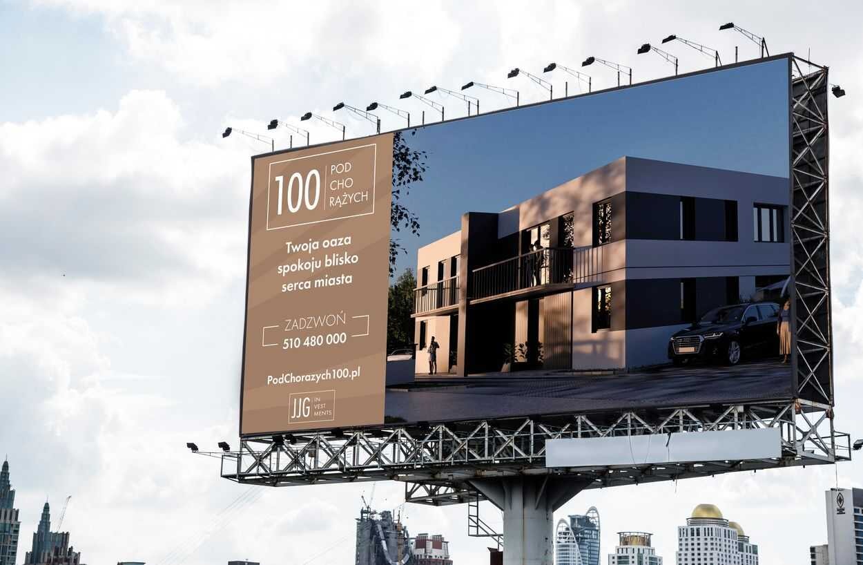 Biển quảng cáo ngoài trời về căn nhà bất động sản có giá trị (Nguồn: Internet)