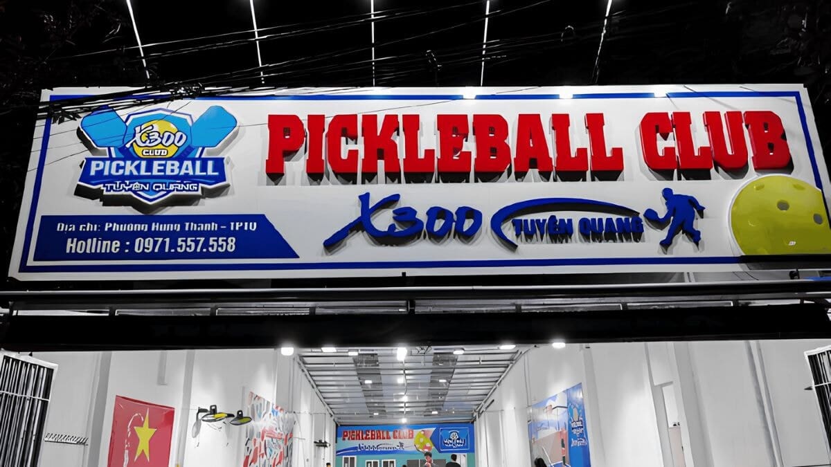 Mẫu Biển Quảng Cáo Pickleball 5