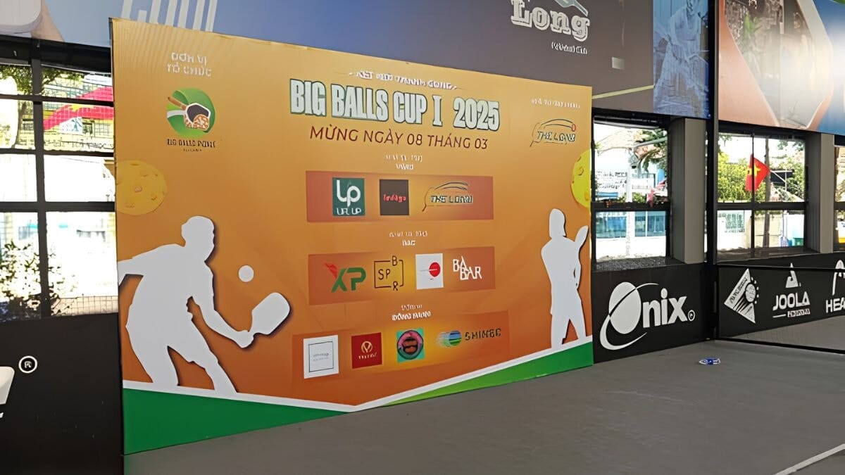 Mẫu Biển Quảng Cáo Pickleball 21