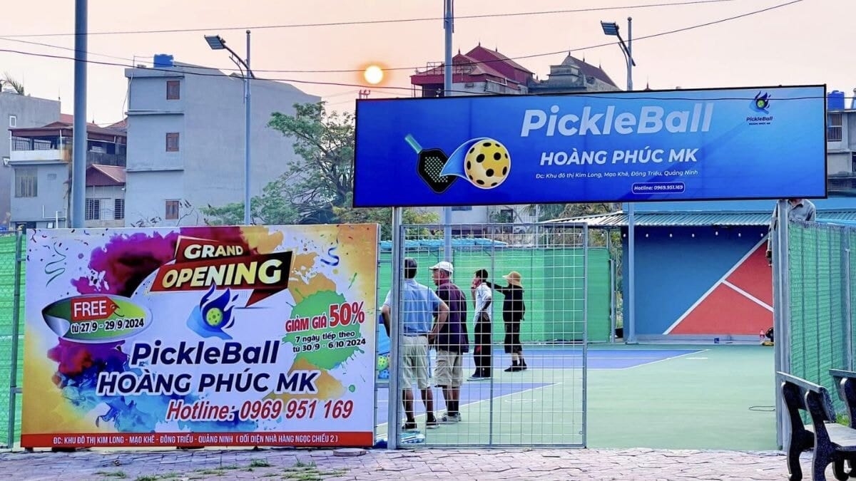 Lưu Ý Khi Thiết Kế Biển Quảng Cáo Sân Pickleball- Đảm Bảo An Toàn Và Độ Bền