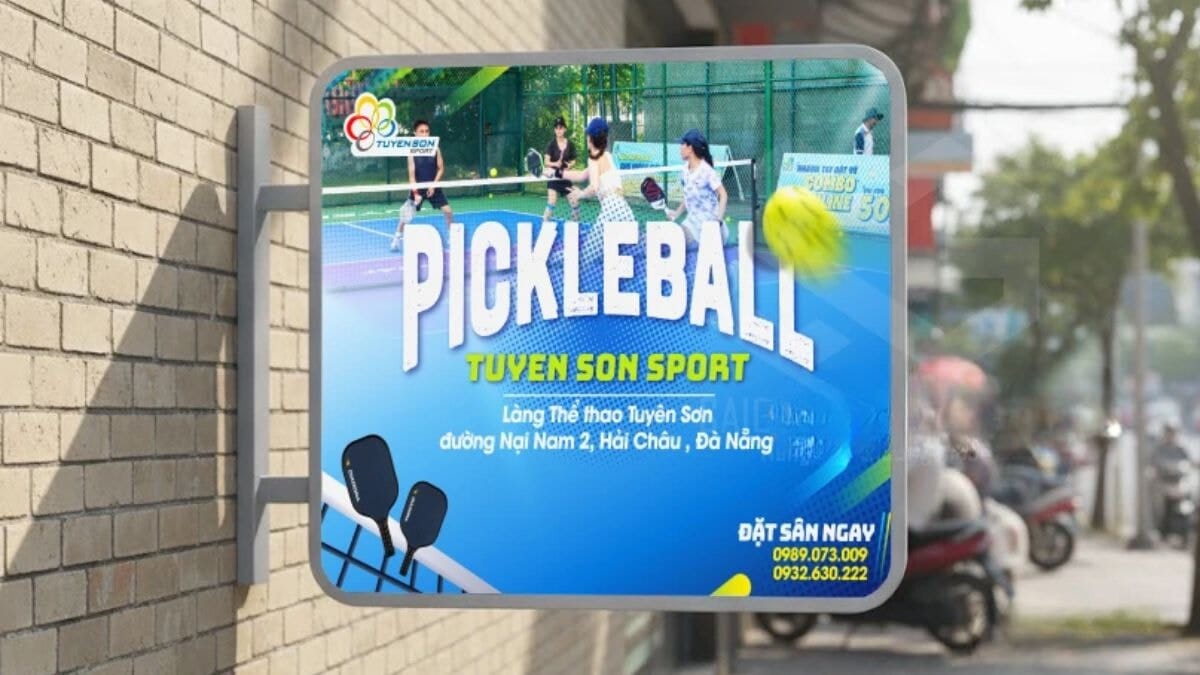 Đơn Vị Làm Biển Quảng Cáo Pickleball Trọn Gói