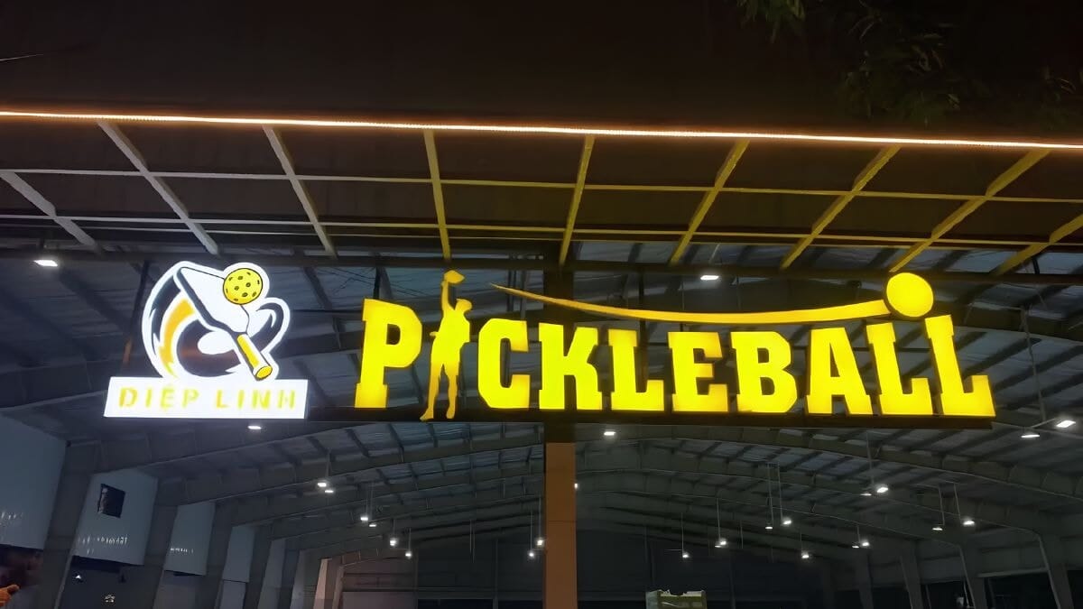 Mẫu Biển Quảng Cáo Pickleball 2