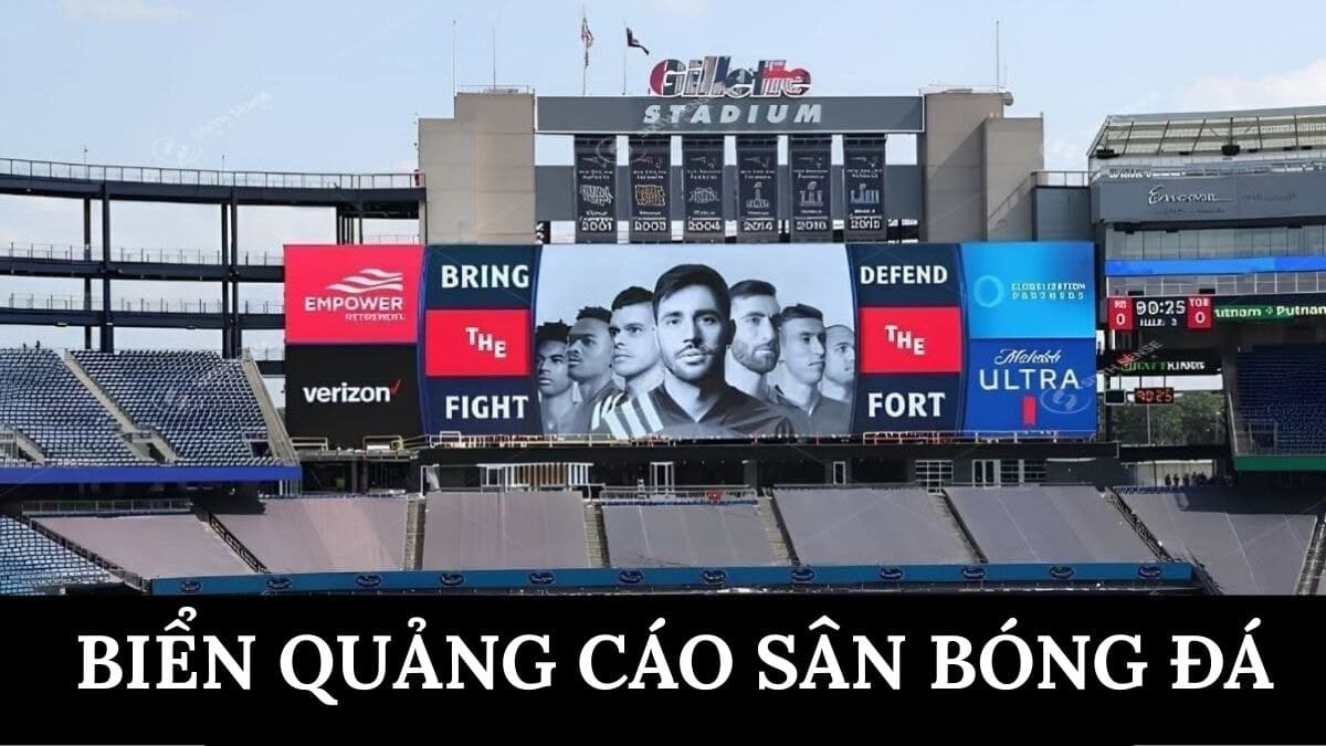 Biển Quảng Cáo Sân Bóng Đá: Hình Thức, Lợi Ích Và Báo Giá 2026