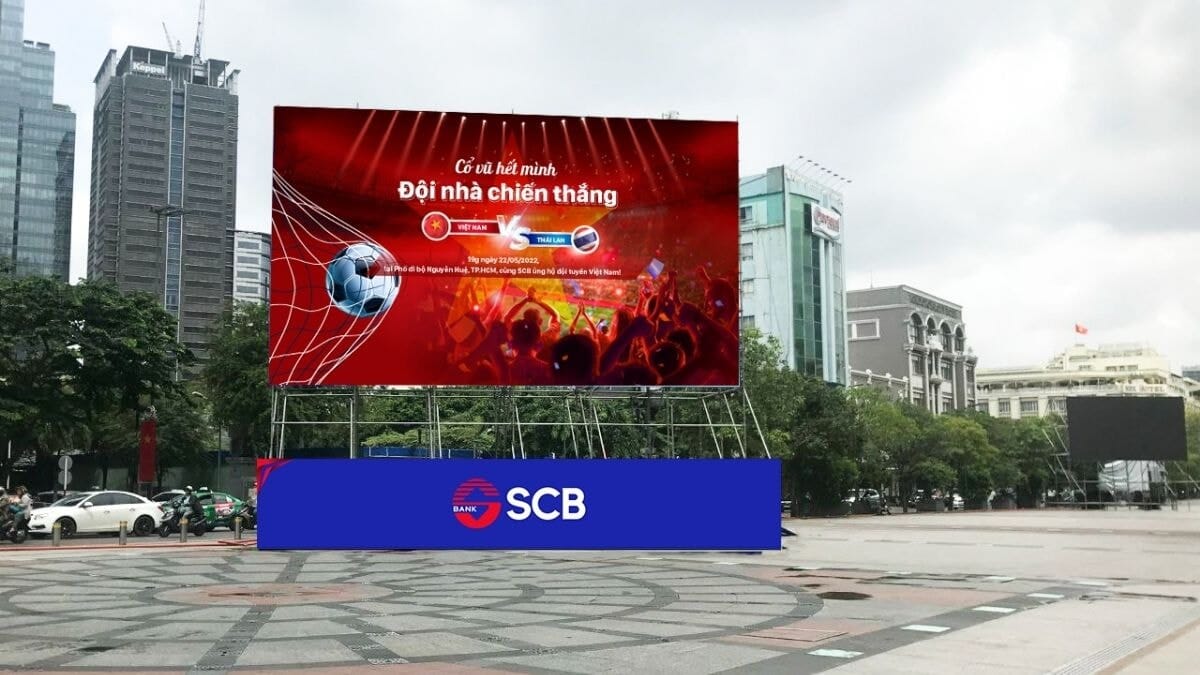 Các Loại Biển Quảng Cáo Sân Bóng Đá- Biển LED Quảng Cáo Sân Bóng 