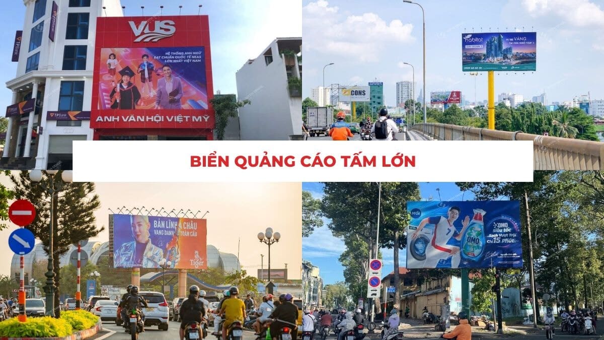Biển Quảng Cáo Tấm Lớn: Thiết Kế, Thi Công Trọn Gói