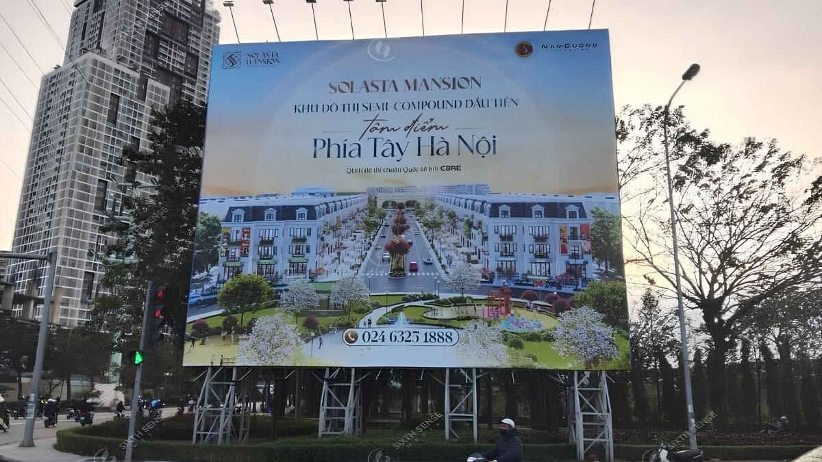 Biển Quảng Cáo Tấm Lớn Billboard Cho BĐS Nam Cường