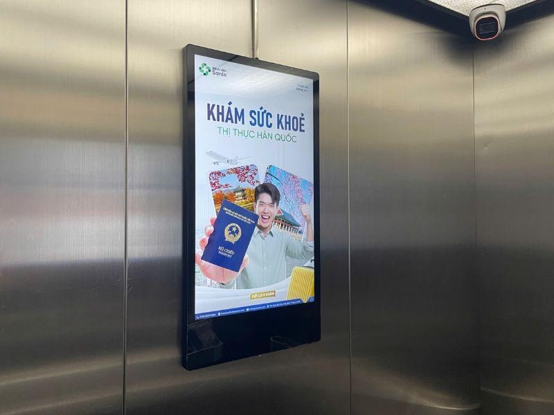 Frame quảng cáo tại bệnh viện