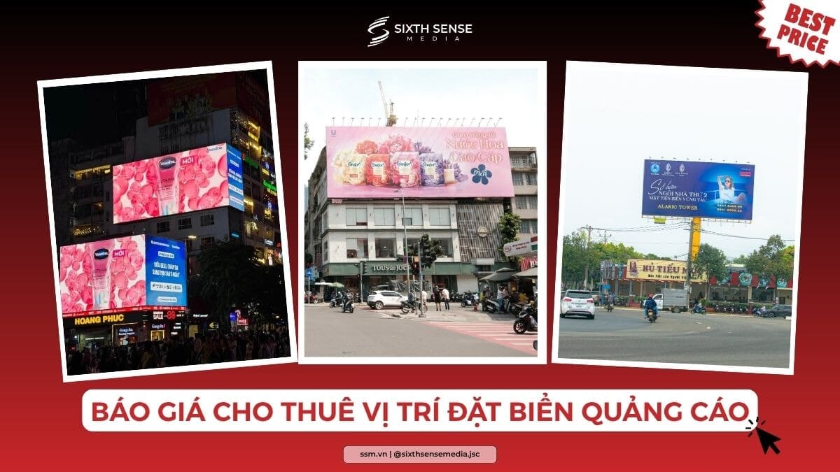 Báo Giá Cho Thuê Vị Trí Đặt Biển Quảng Cáo Ngoài Trời 2026