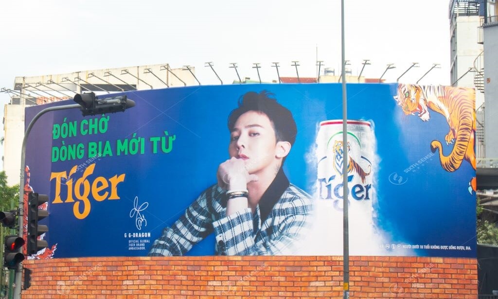 Pano quảng cáo ngoài trời bia Tiger