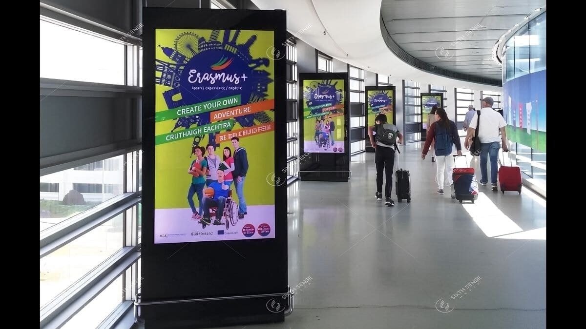 Quảng Cáo Màn Hình LCD Tại Sân Bay