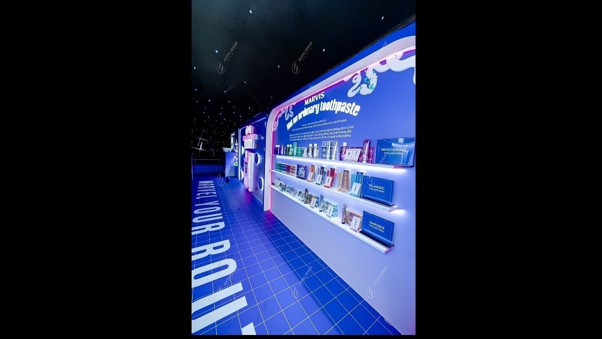 Dự Án 1: Ambient OOH Kết Hợp Với Roadshow & Activation Của Marvis 1