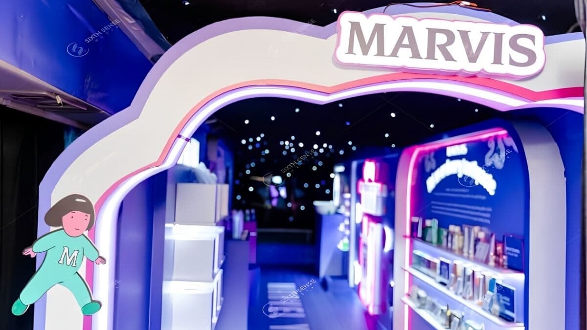 Dự Án 1: Ambient OOH Kết Hợp Với Roadshow & Activation Của Marvis 2
